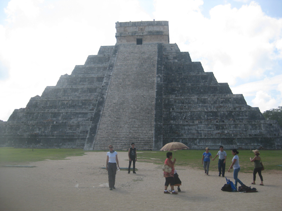 15/07/12. Piramide Maia Chitzen Itza. 