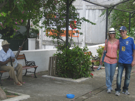 <p>
	01/07/12. Momento de descontração na cidade velha, Panamá.</p>